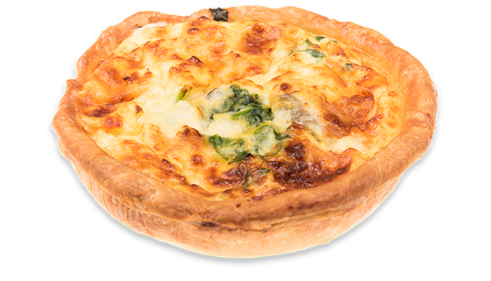 Quiche espinafres 130g